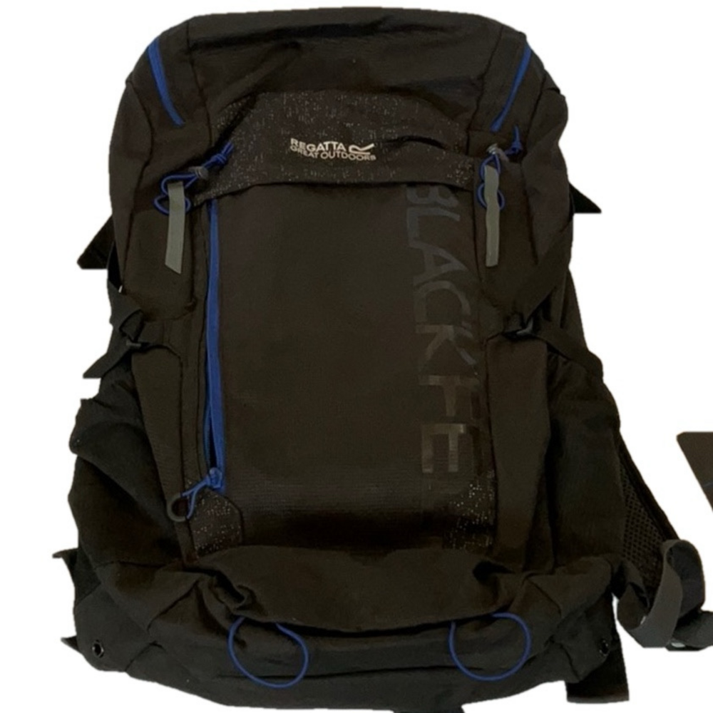 NEW REGATTA Black and Blue Backpack